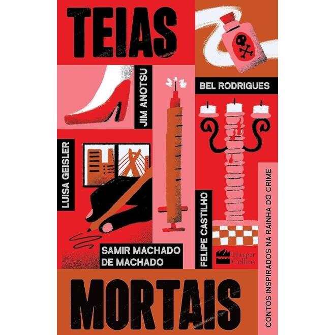 Livro Teias Mortais (Capa Dura) - Vários Autores