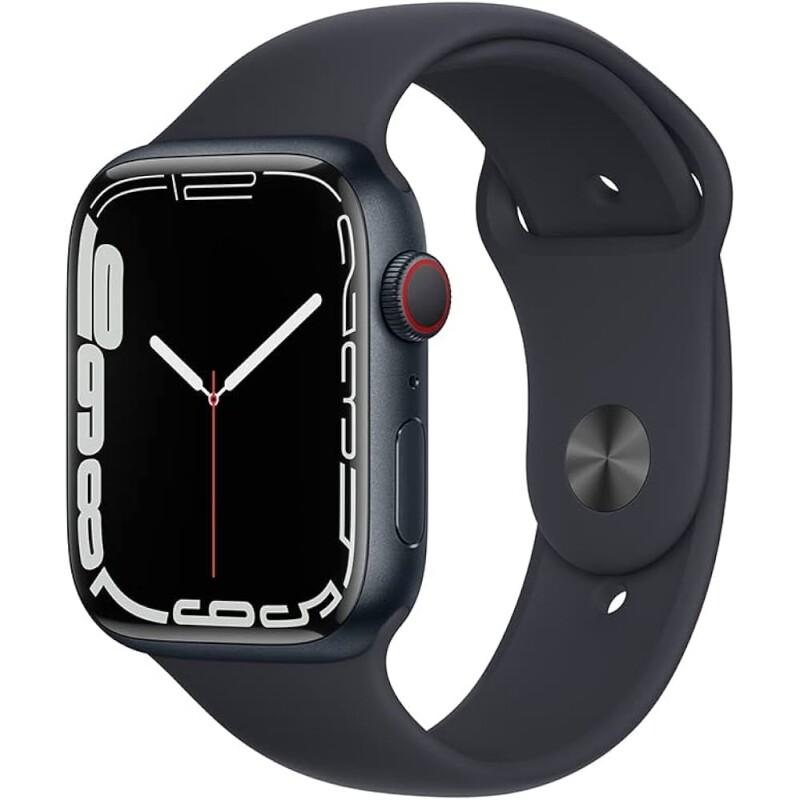 Smartwatch Apple Watch Series 7 GPS + Cellular 45mm Caixa de Alumínio com Pulseira Esportiva