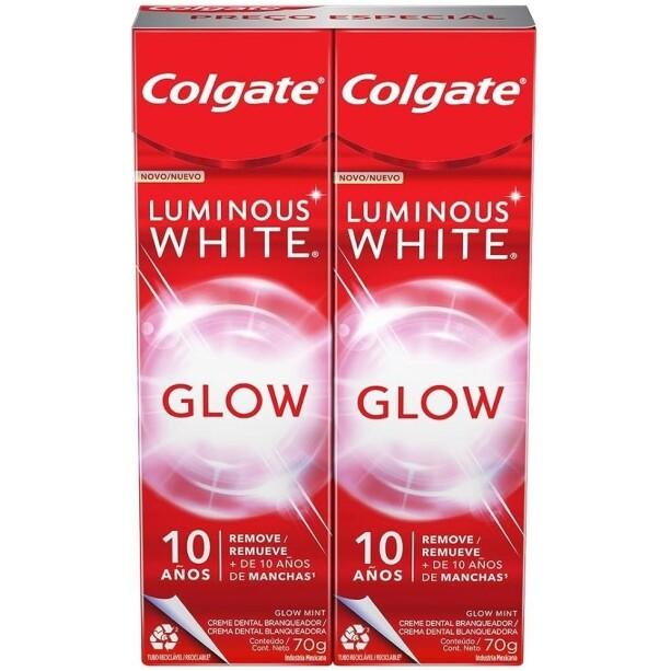 Creme Dental Para Clareamento Colgate Luminous White Glow 70g