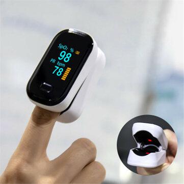 Monitor cardíaco BOXYM oFit-2 com pinça para dedo Oxímetro de pulso portátil