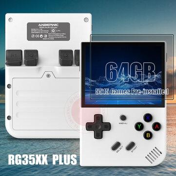 Console de Jogos Portátil Retro 64GB Anbernic Rg35xx Plus