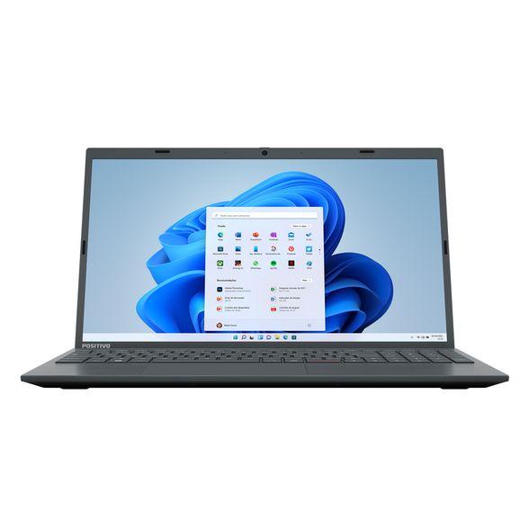 Notebook Positivo Motion Gray C4500g-15 Intel® Celeron® Dual Core™ Windows 11 Home 15.6'' - Cinza