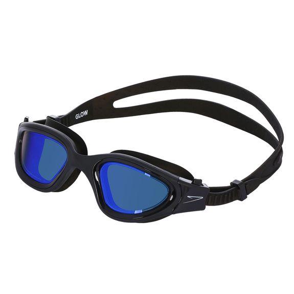 Óculos de natação Glow - BLACK GOLD REVO BLUE - ÚNICO
