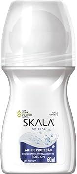 [+Por- R$4] Desodorante Roll-On 60Ml Cristal, Skala