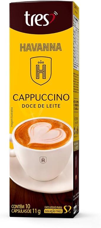 [Rec] Café TRES Cappuccino Doce De Leite Havanna - 10 cápsulas