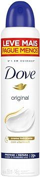 Dove Original - Antitranspirante Aerossol, Leve Mais Pague Menos, 250Ml (A embalagem pode variar)