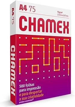Chamex - Papel Sulfite A4 75g 500 folhas