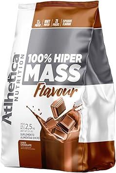 100% Hiper Mass Flavour 2,5Kg Chocolate, Atlhetica Nutrition