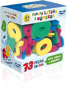 Minhas Letras e Números Jogo Educativo - Toyster Brinquedos