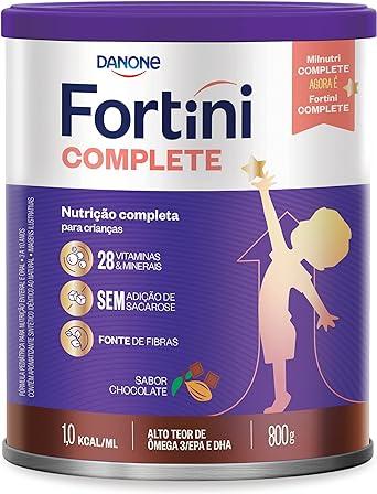 [Recorrência] Suplemento alimentar Fortini 800g Complete Chocolate, Danone Nutricia, sem Glúten