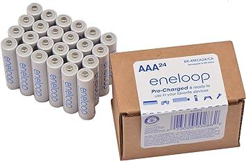 Amazon - Panasonic eneloop AAA, pacote com 24, BK-4MCA24/CA - R$298,86