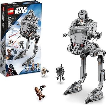 75322 LEGO Star Wars AT-ST de Hoth; Kit de Construção - 586 Peças