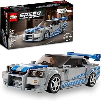 LEGO Speed Champions Nissan Skyline GT-R (R34) de 2 Fast 2 Furious 76917 (319 Peças)