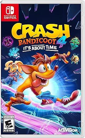Jogo Crash 4: It's About Time - Nintendo Switch