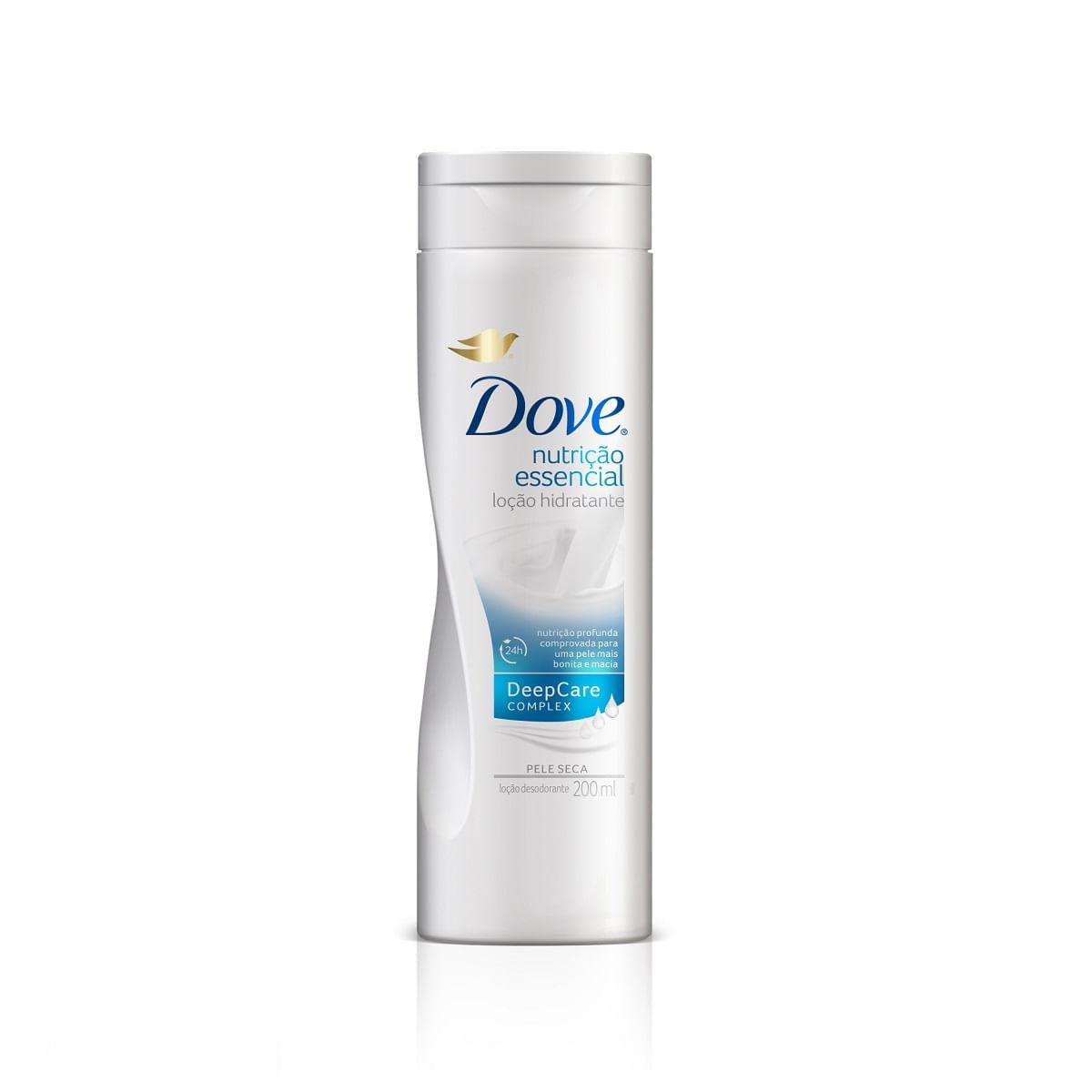 Loção Desodorante Hidratante Dove Nutrição Essencial 200 Ml