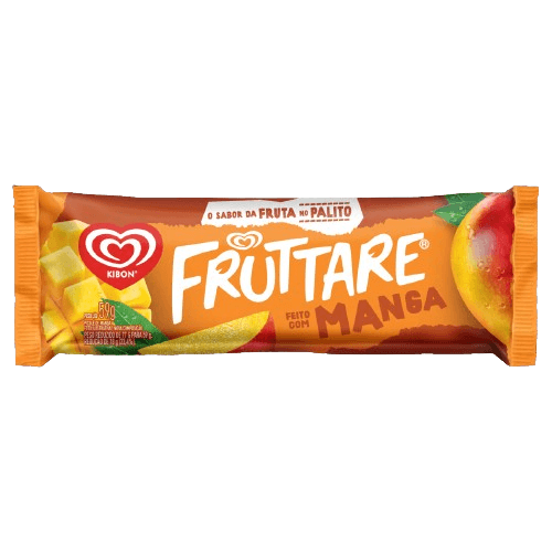 Picolé manga kibon fruttare Pacote 59g
