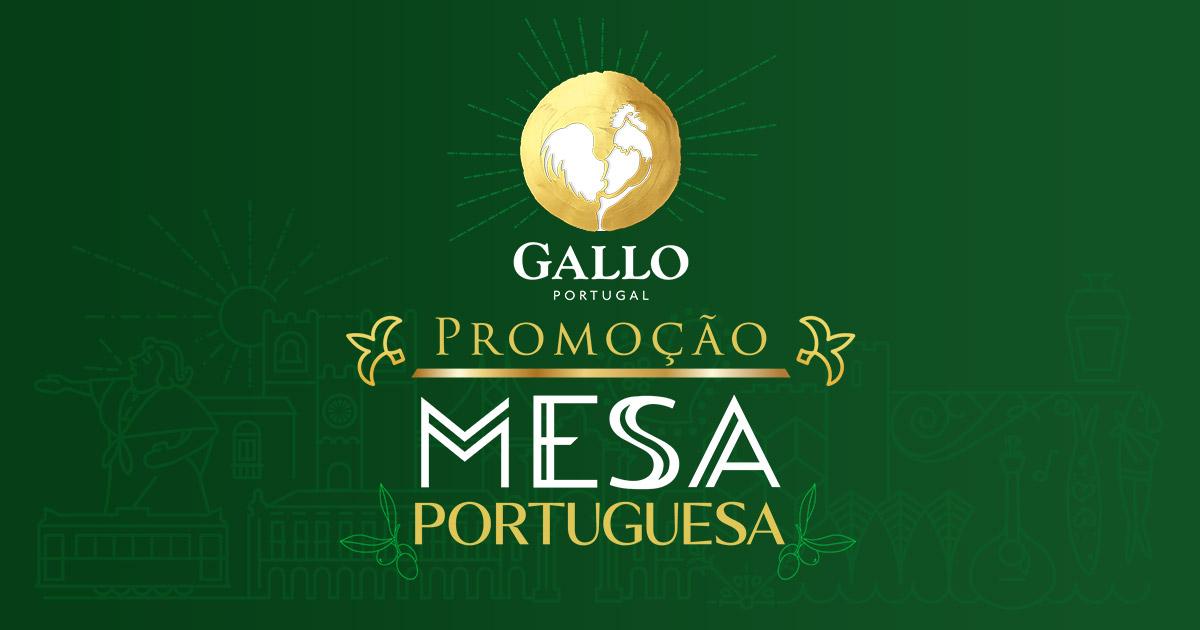 Campanha Gallo Mesa Portuguesa - Ganhe prêmios!