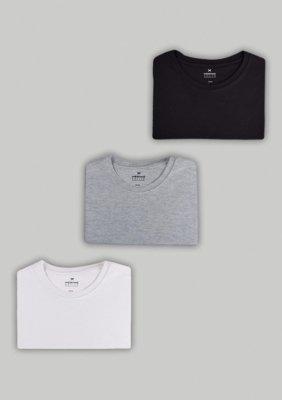 Kit Com 3 Camisetas Femininas Básicas - Hering