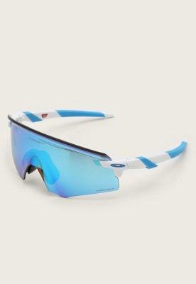 Óculos de Sol Oakley Polished White W/ Prizm Azul