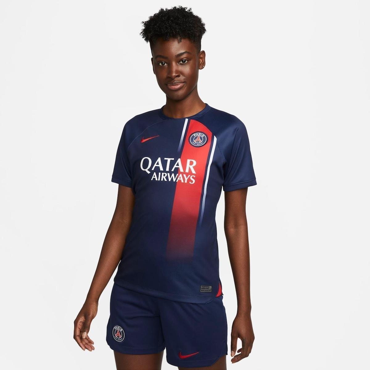 Camisa Nike Paris Saint-Germain I 2023/24 Torcedora Pro Feminina - Tam.: Ep ao GG