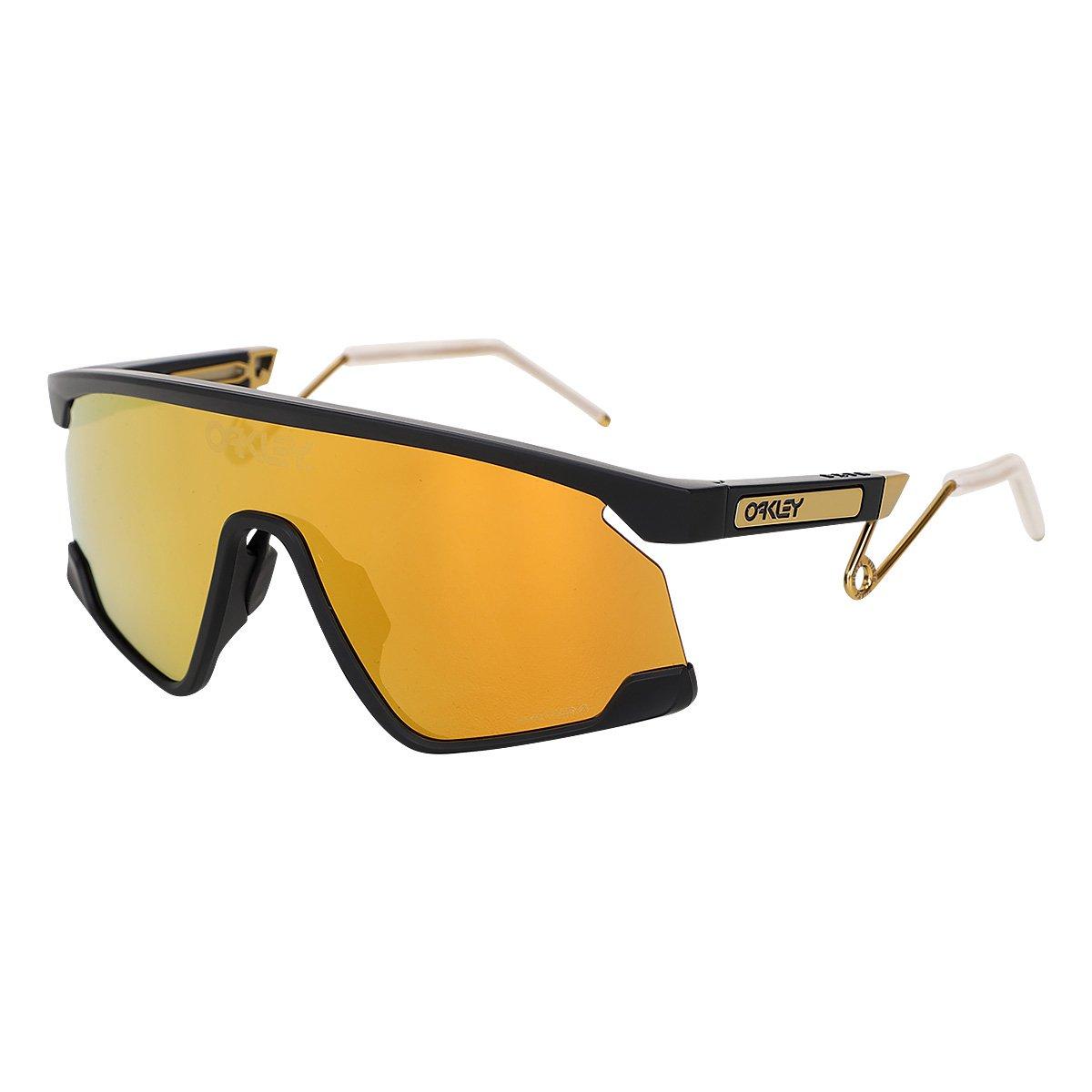 Óculos de Sol Oakley Bxtr Metal Matte Prizm Masculino - Preto