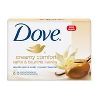 Sabonete Dove Delicious Care karité, barra, 6 unidades com 90g cada