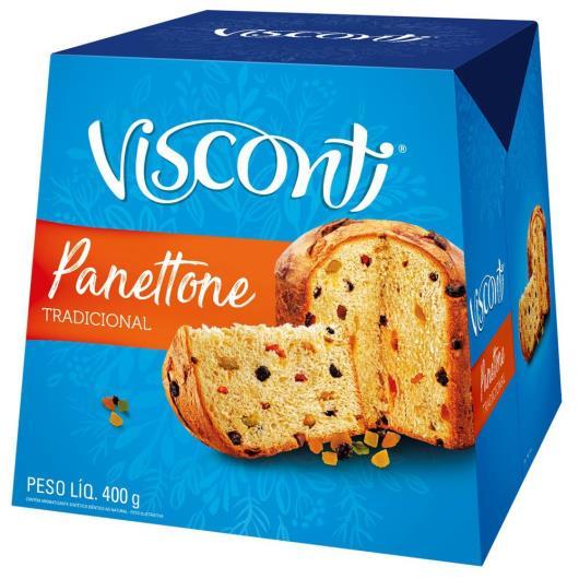 Panettone frutas Visconti 400g