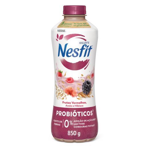 Iogurte Nesfit Frutas Vermelhas Hibisco e Aveia 850g - Sonda Supermercado Delivery